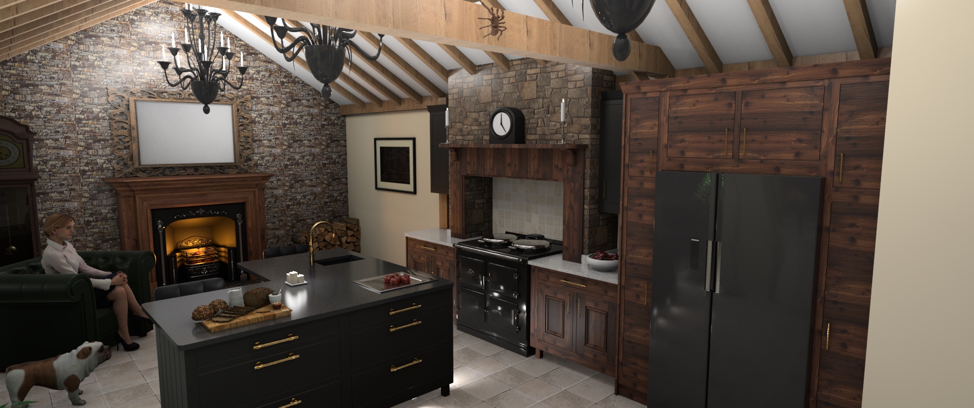 Cottage kitchen