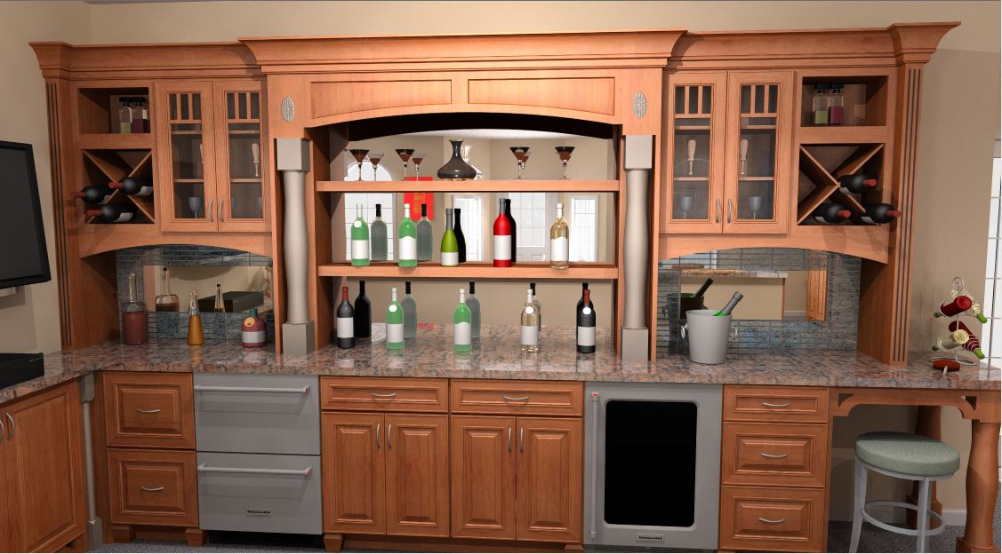 HAGERSTOWN KITCHEN WET BAR