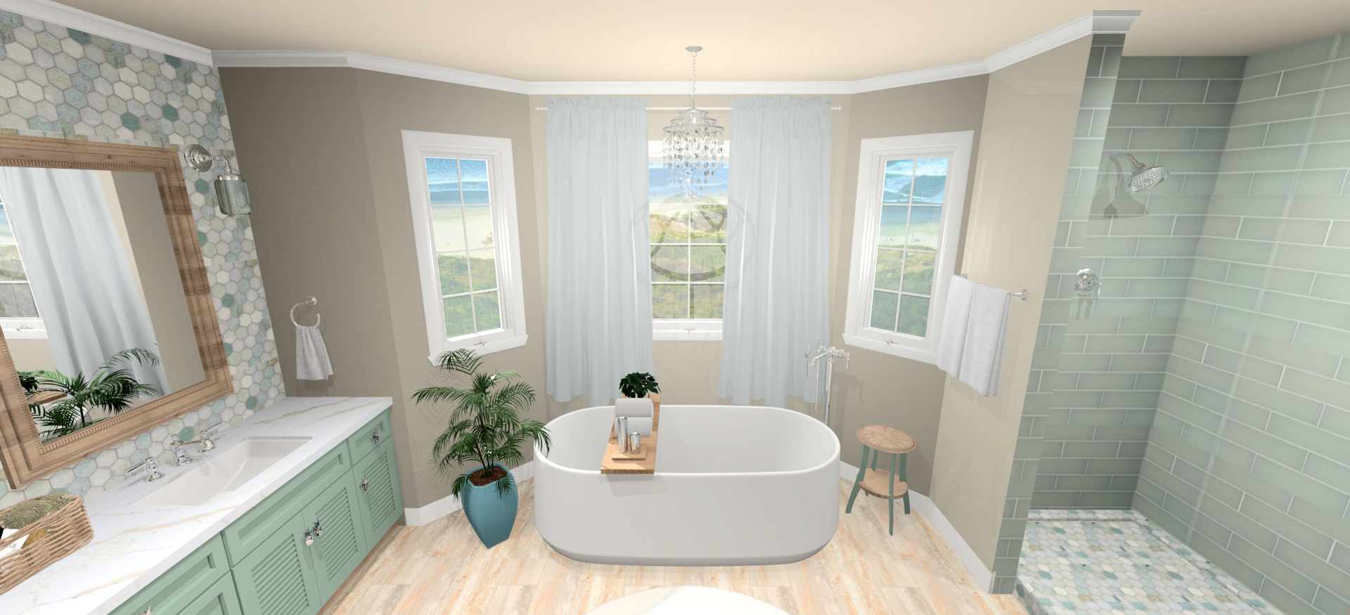 Coastal Bath Retreat